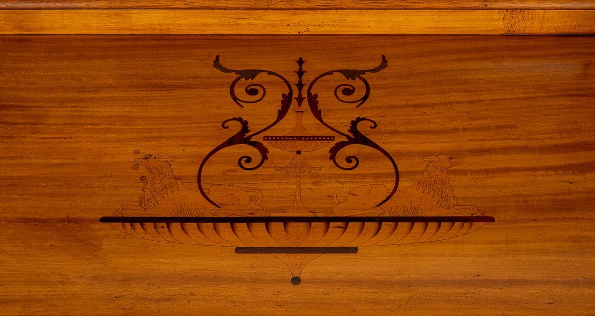 Pretty Pair of Satinwood Console Tables