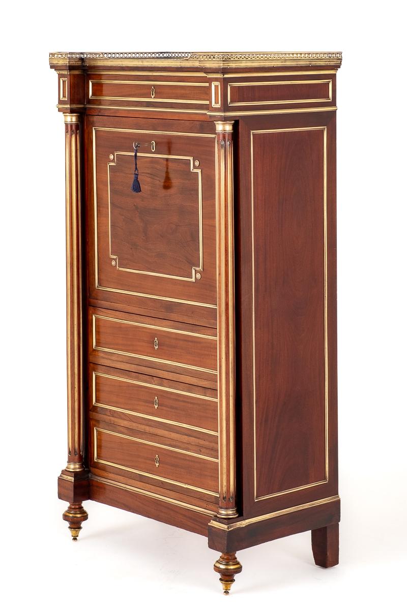 French Mahogany Escritoire