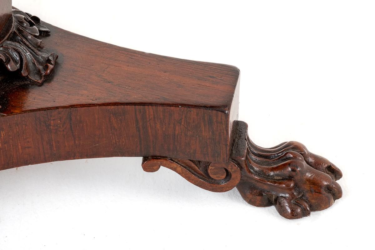 William IV Rosewood Piano Stool
