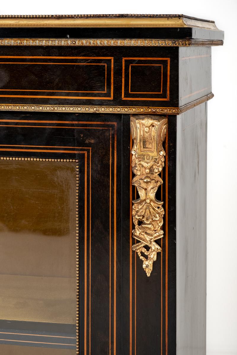 Pair of Ebonised Pier Cabinets