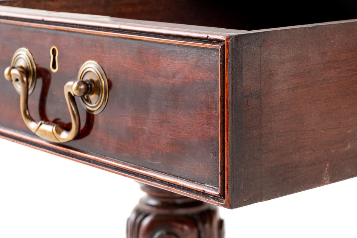 Impressive Regency Mahogany Library Table
