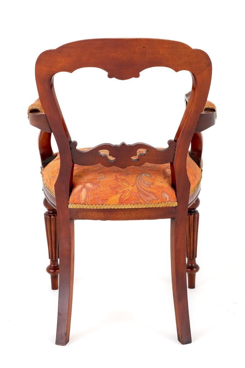 Set of 10 Victorian Style Mahogany Dining Chairs