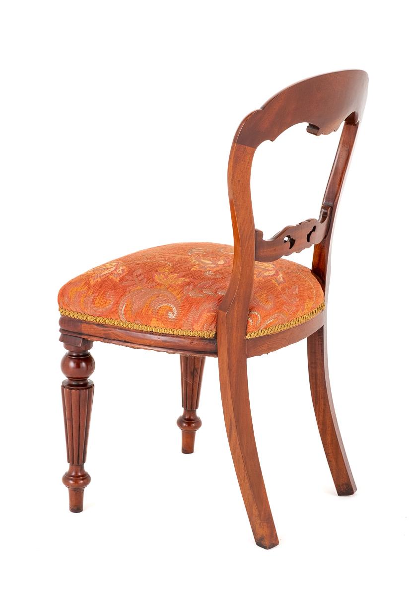 Set of 10 Victorian Style Mahogany Dining Chairs