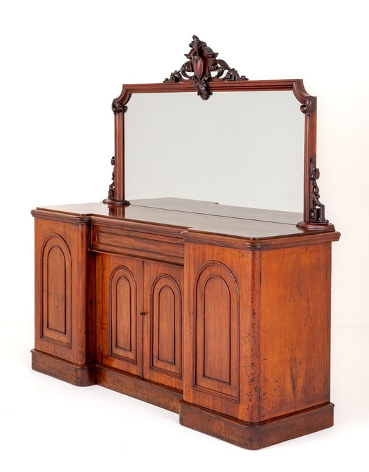 Victorian Mahogany 4 Door Sideboard