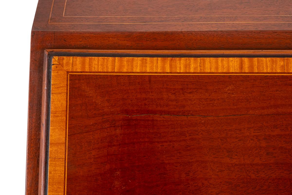 Sheraton Revival Mahogany Ladies Bureau