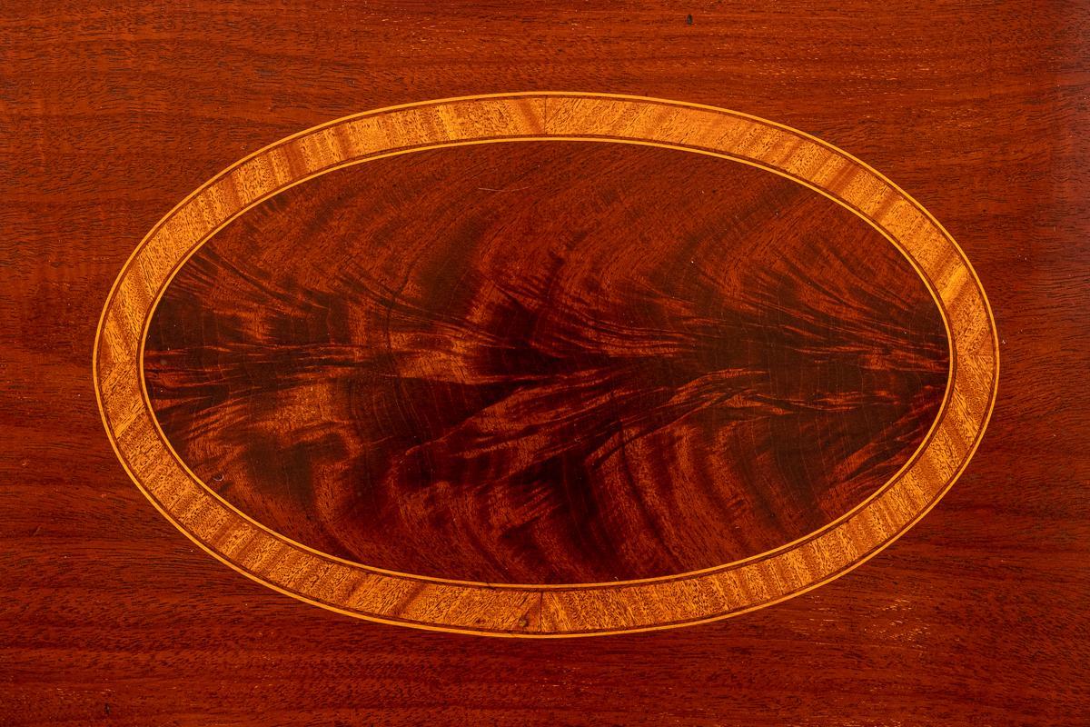 Sheraton Revival Mahogany Ladies Bureau