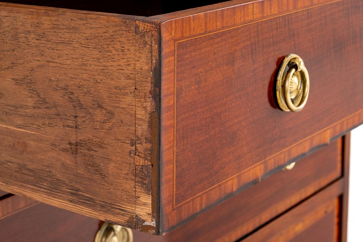 Sheraton Revival Mahogany Ladies Bureau