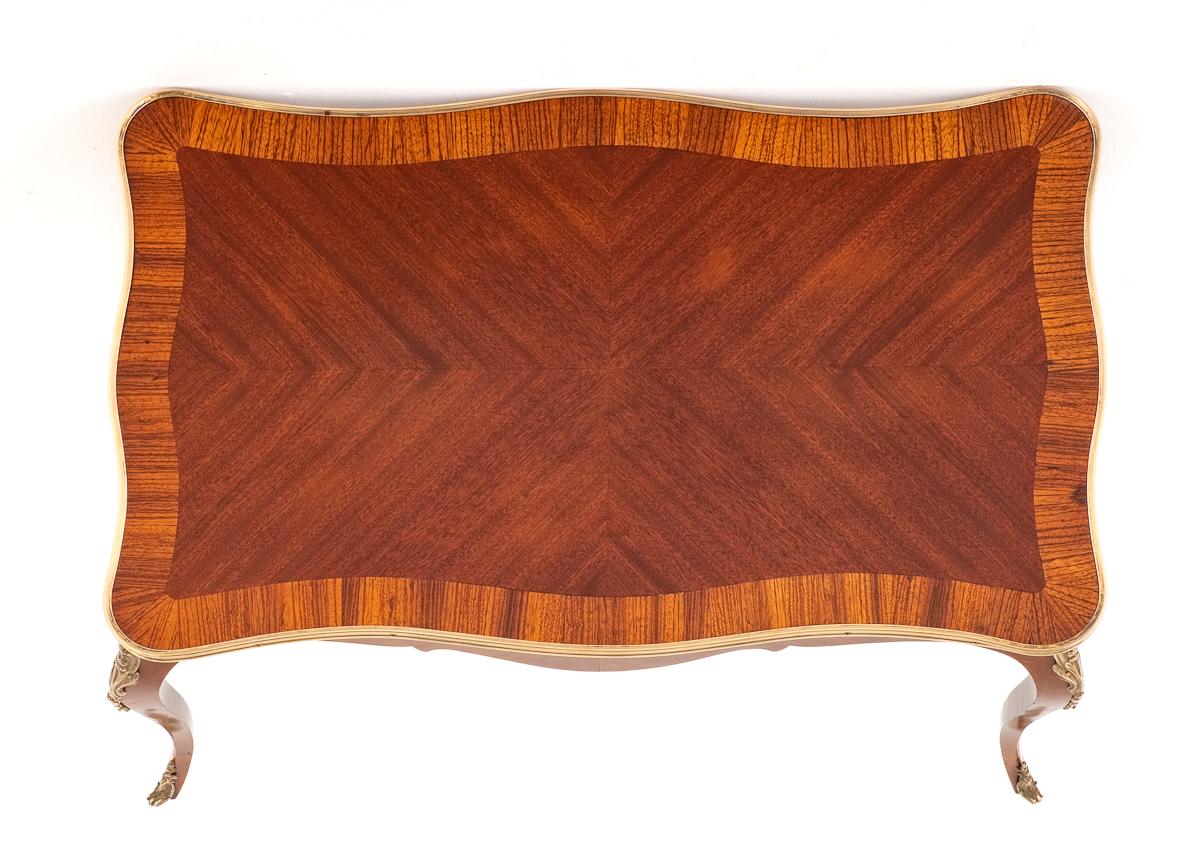 French Mahogany Coffee Table