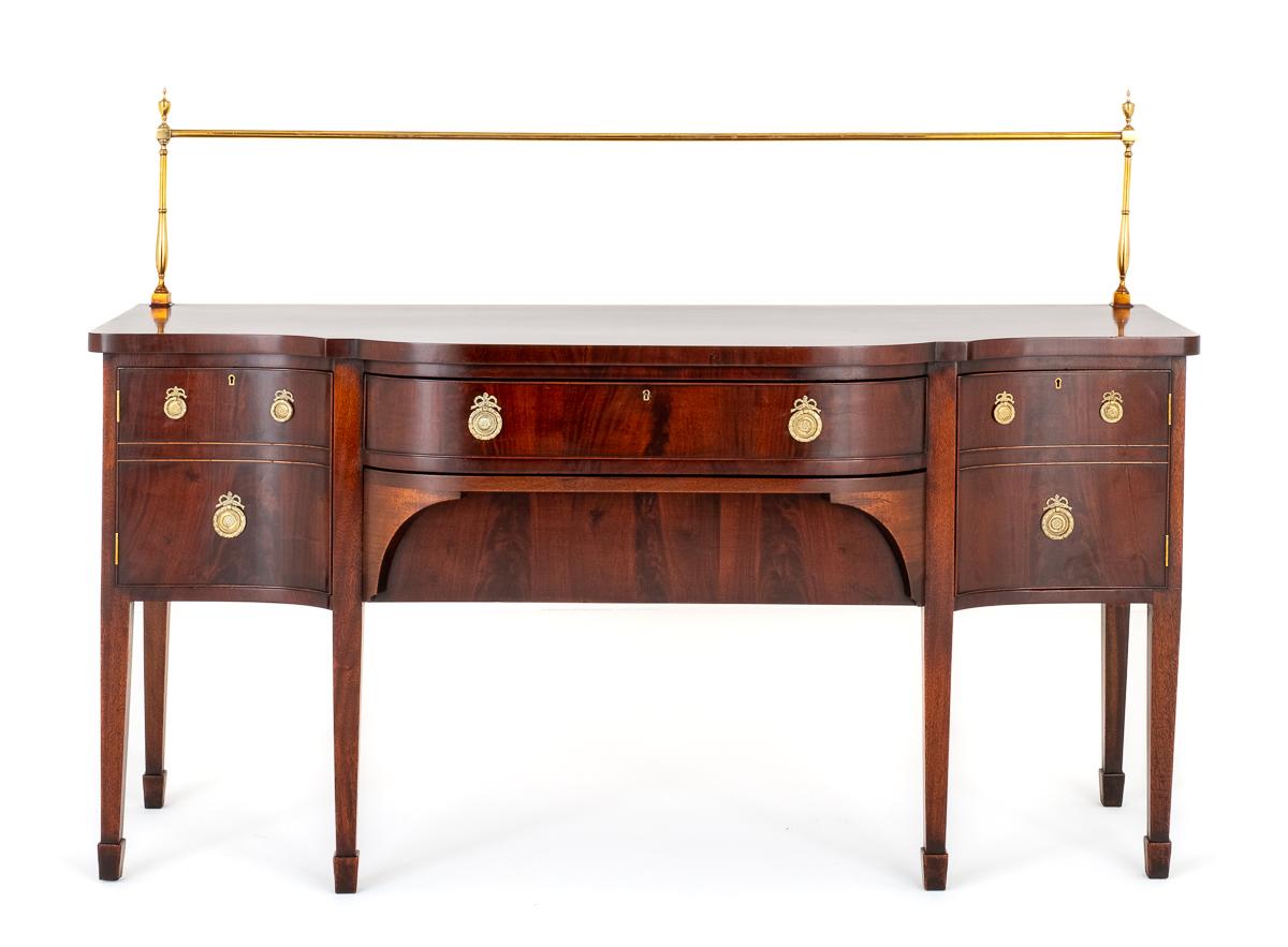 Regency Mahogany Sideboard
