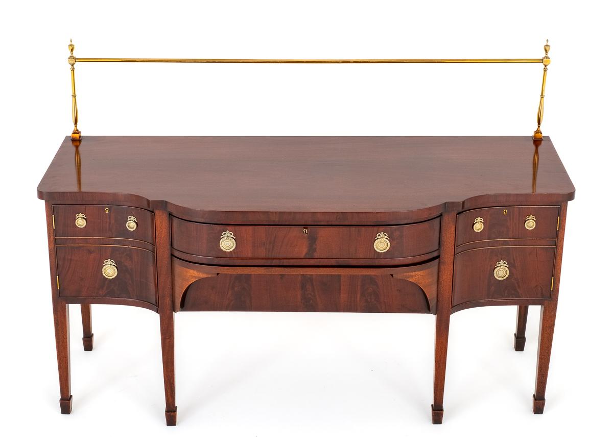 Regency Mahogany Sideboard