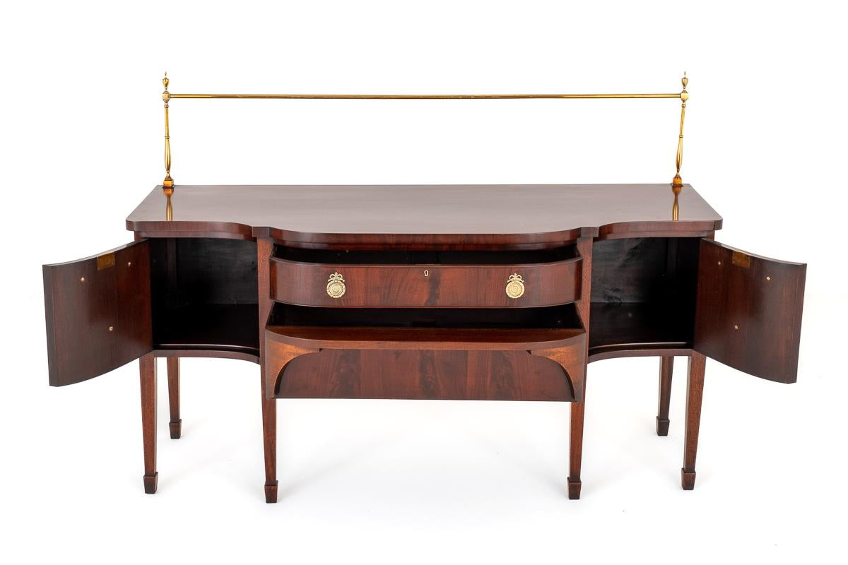Regency Mahogany Sideboard