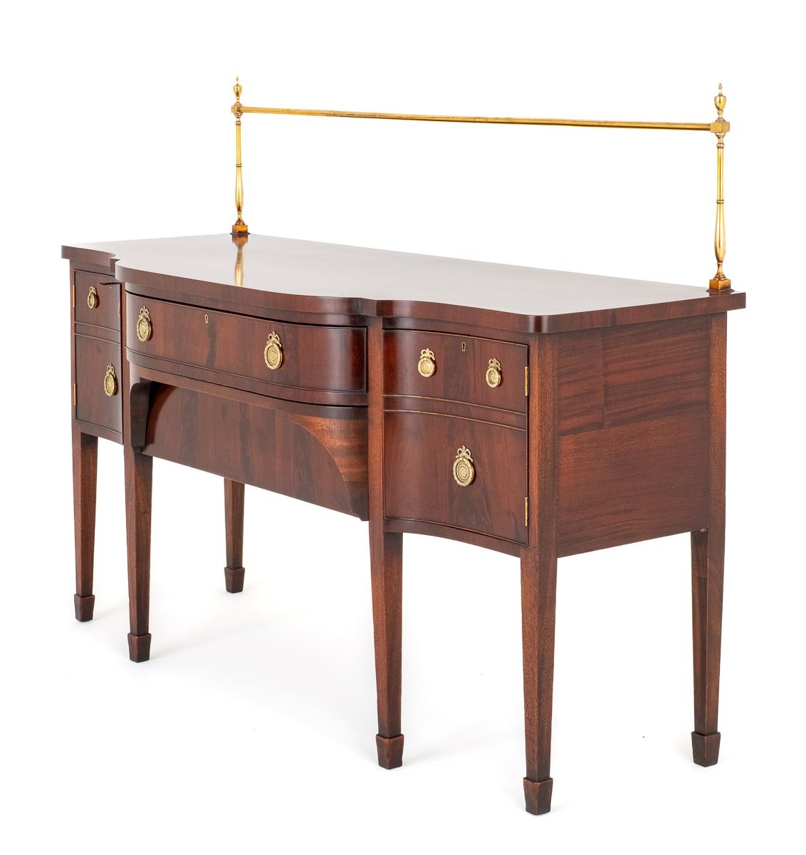 Regency Mahogany Sideboard