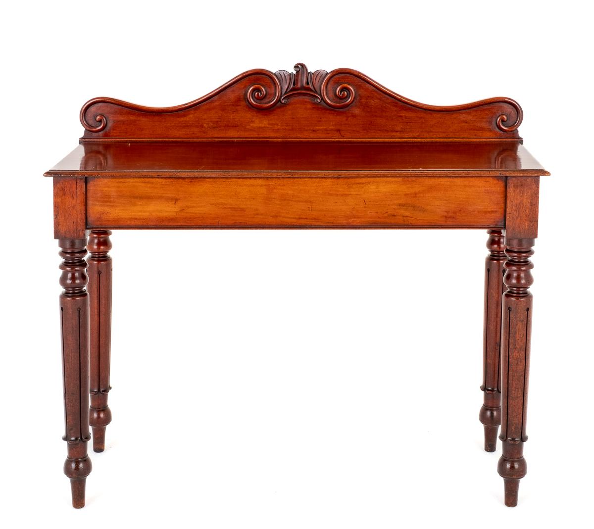 Mahogany William IV Console Table