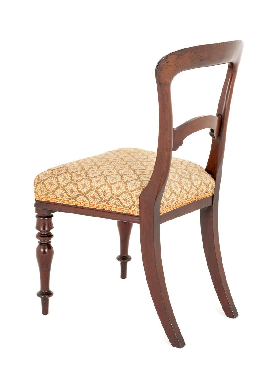 Set of 6 Mahogany Victorian Dining Chairs