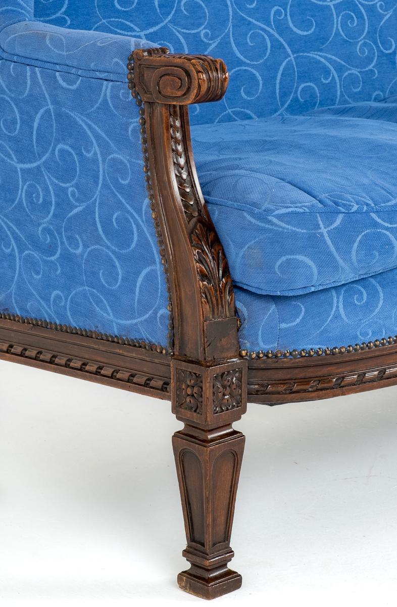 French Style Mahogany Sofa