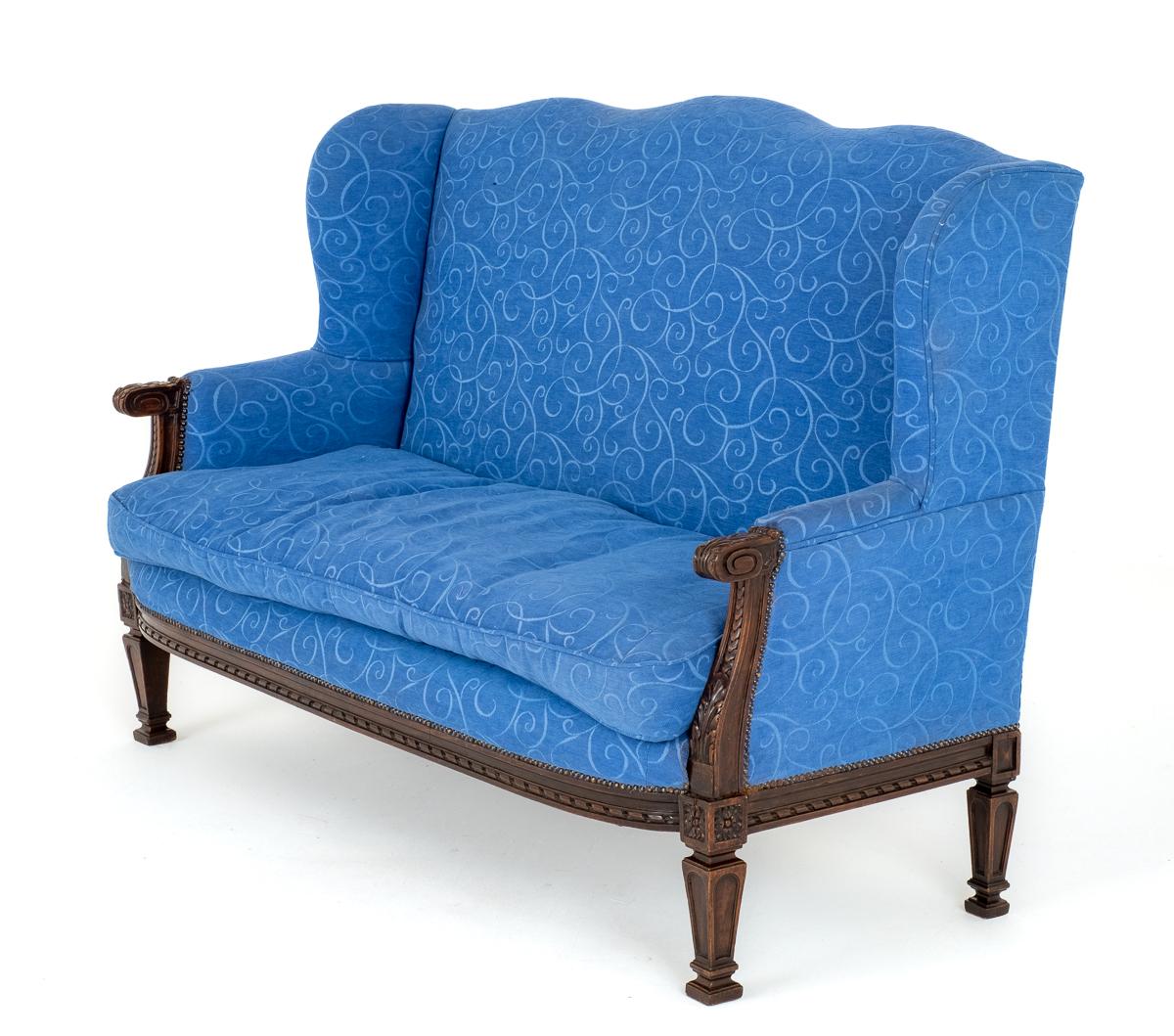 French Style Mahogany Sofa