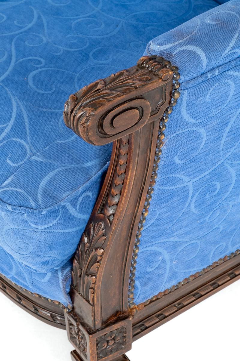 French Style Mahogany Sofa