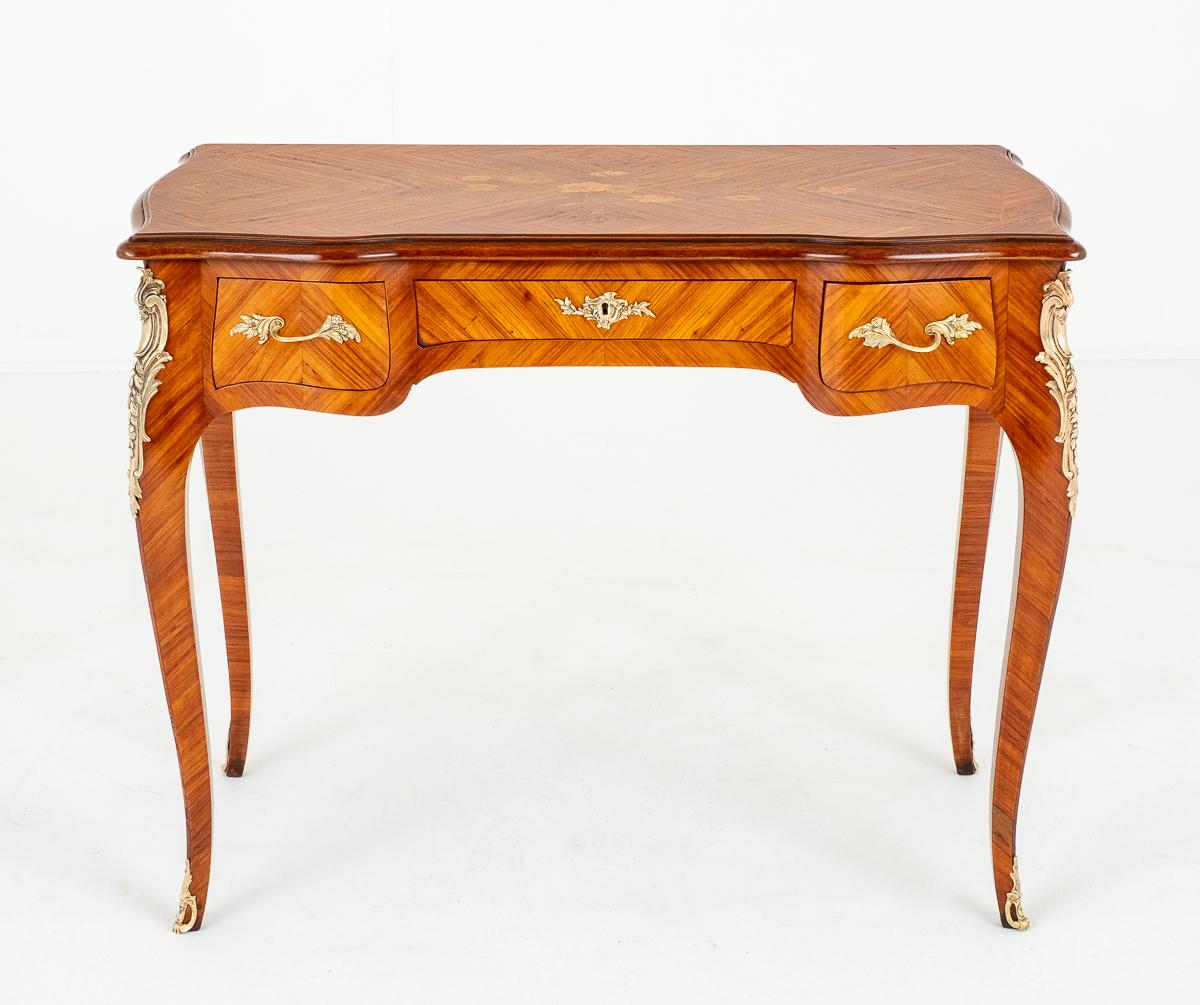 French Kingwood Bureau Plat