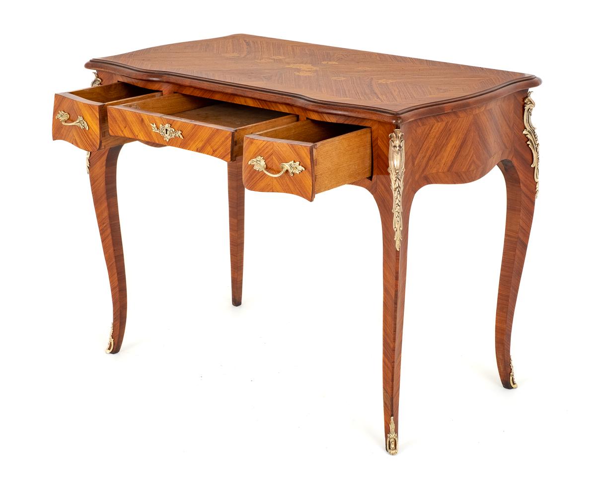 French Kingwood Bureau Plat