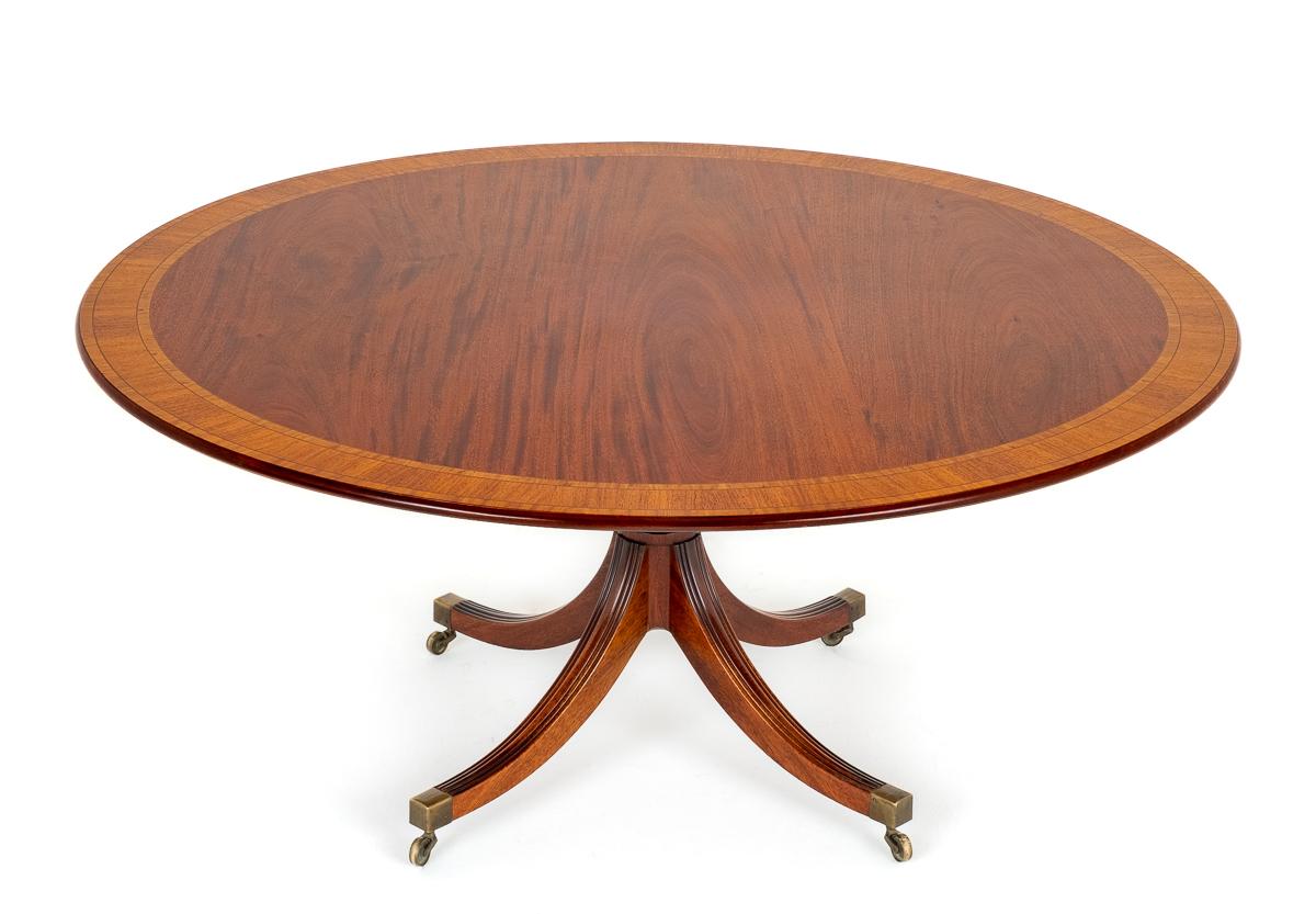 Regency Revival Mahogany Centre Table