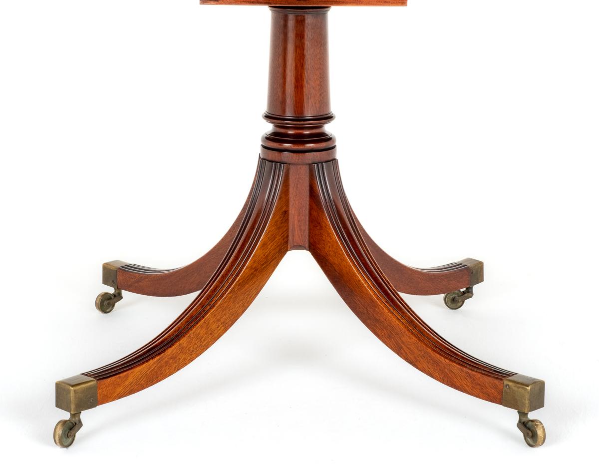 Regency Revival Mahogany Centre Table