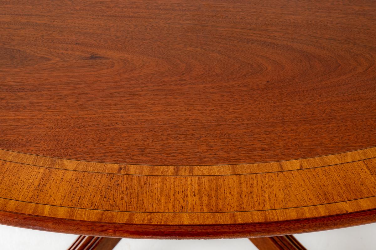 Regency Revival Mahogany Centre Table