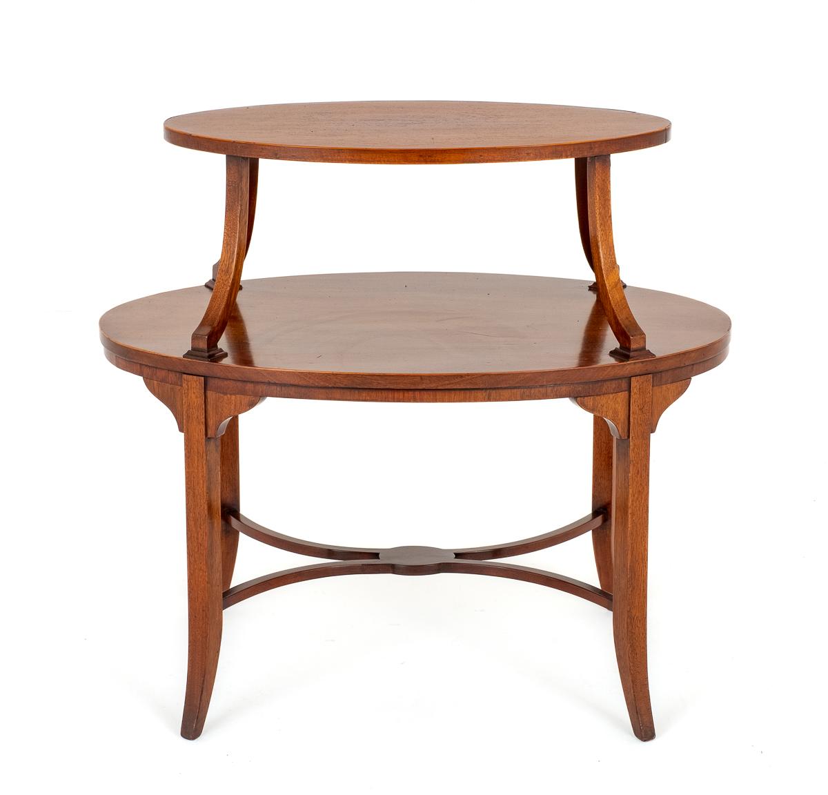 Mahogany Sheraton Revival Etagere