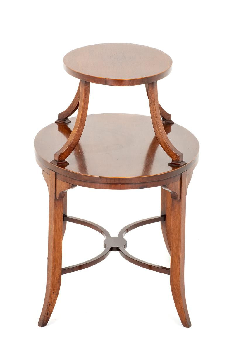 Mahogany Sheraton Revival Etagere