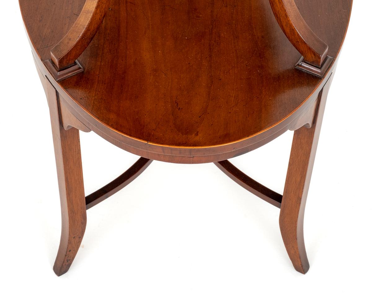 Mahogany Sheraton Revival Etagere