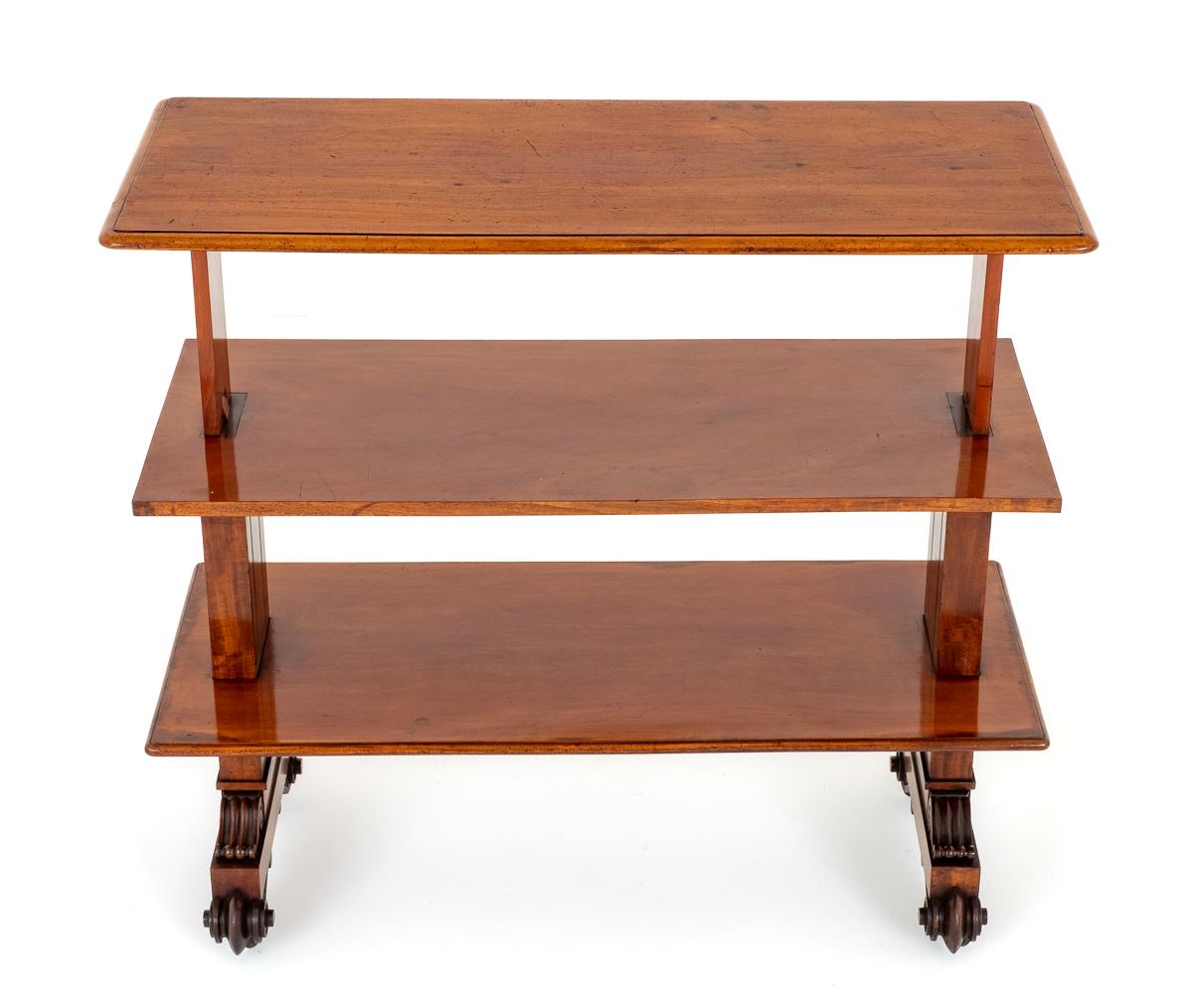 William IV Mahogany Dumb Waiter