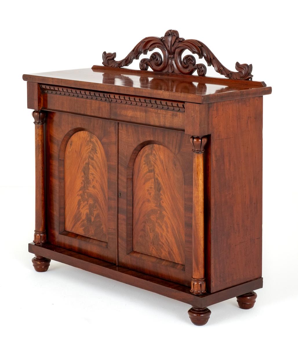 William IV 2 Door Mahogany Side Cabinet