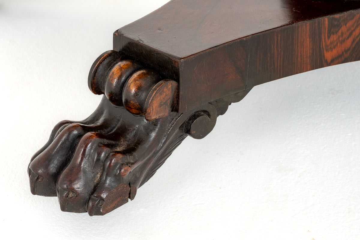 Regency Rosewood Sewing / Games Table
