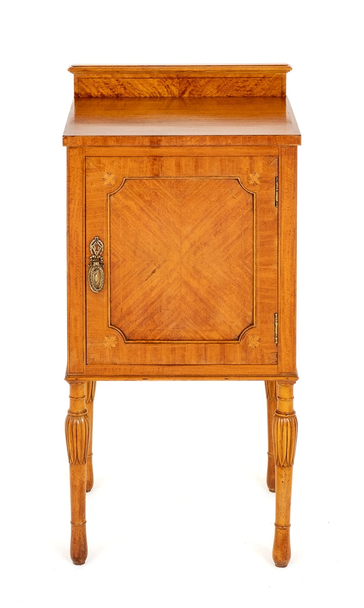 Pretty Satinwood Bedside cabinet