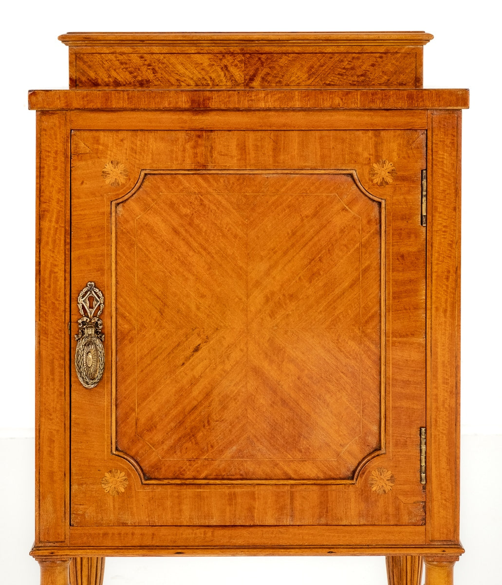Pretty Satinwood Bedside cabinet