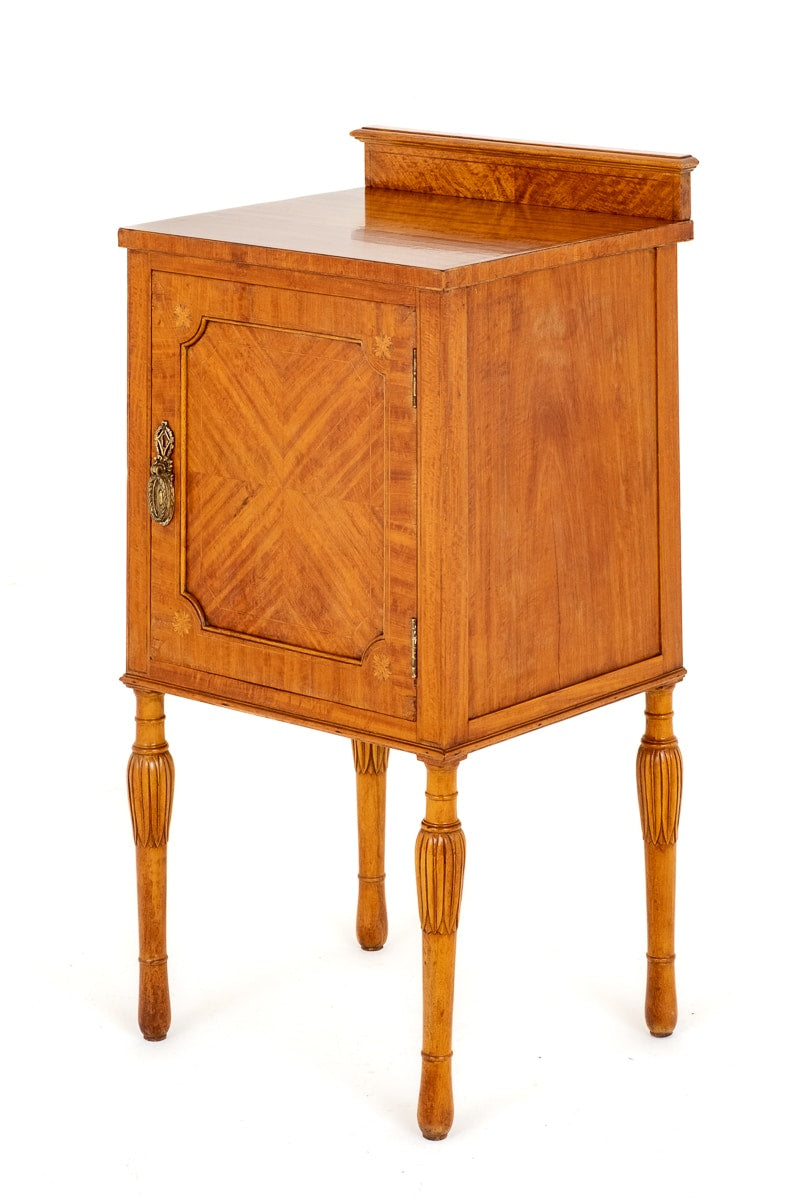 Pretty Satinwood Bedside cabinet