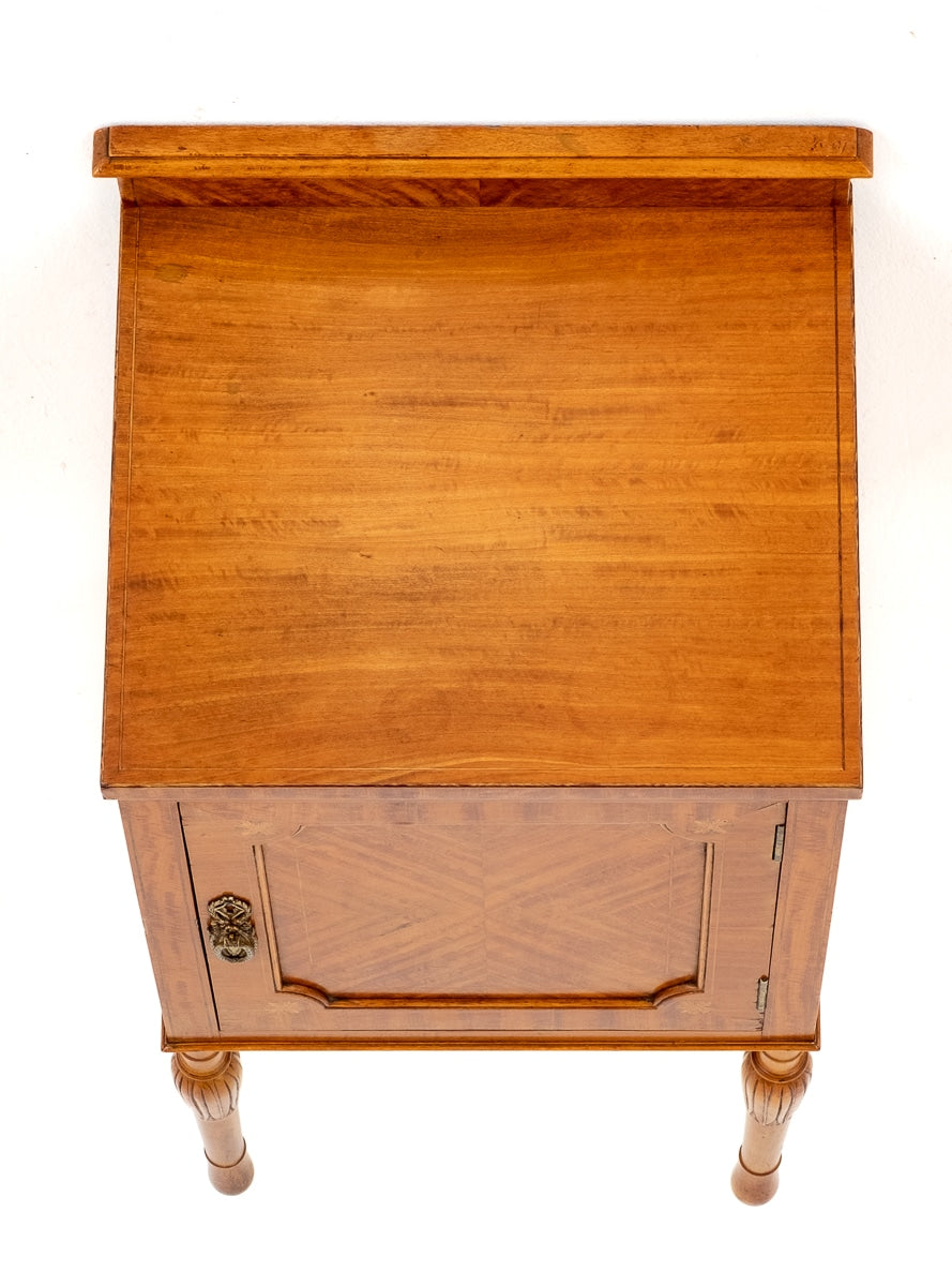 Pretty Satinwood Bedside cabinet