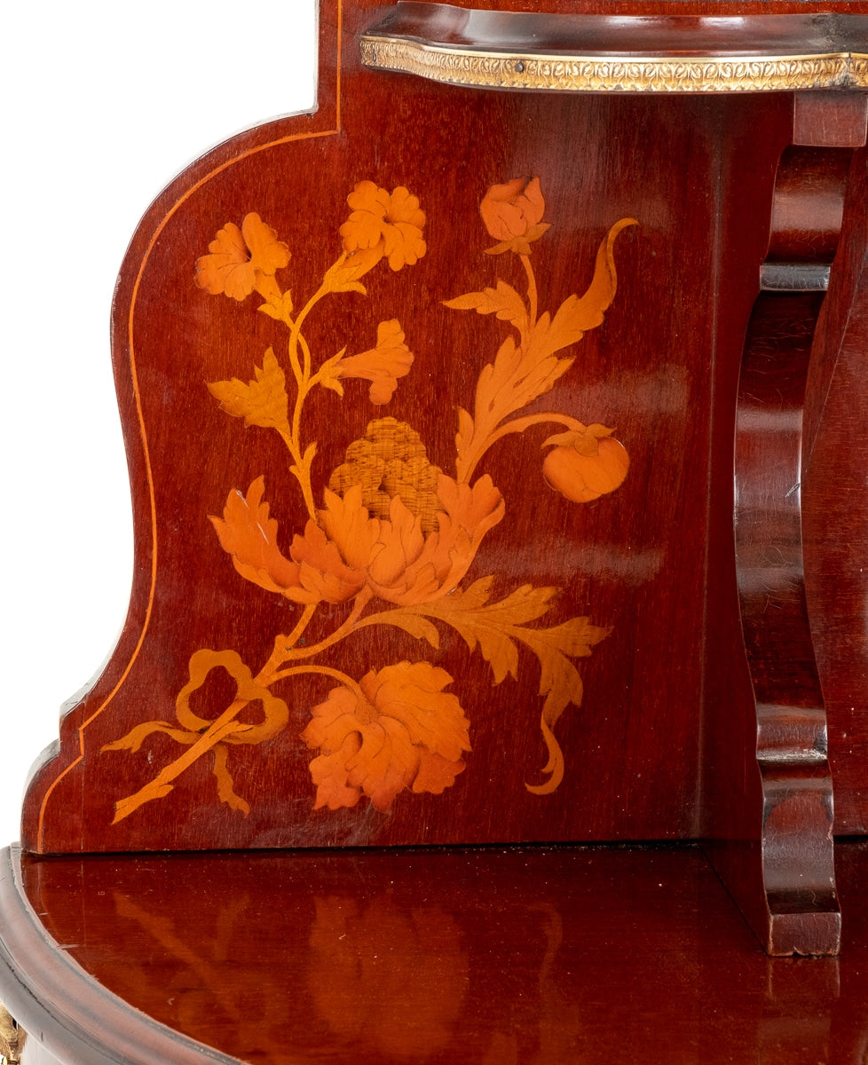 Pretty Mahogany Inlaid Side Cabinet