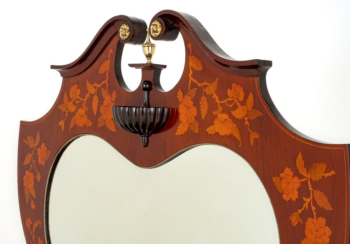 Pretty Mahogany Inlaid Side Cabinet