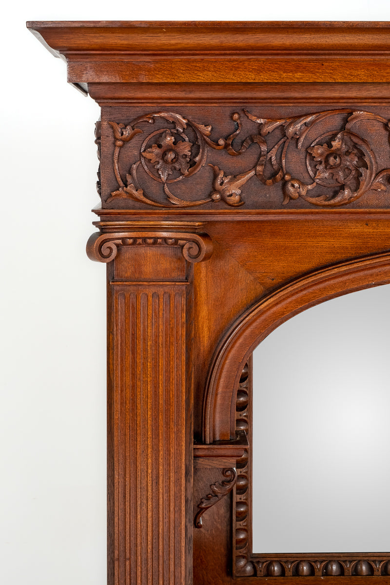 Outstanding Oak Arts and Crafts Side Cabinet