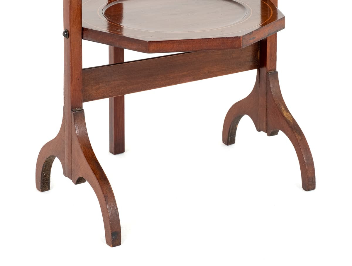 Mahogany Sheraton Revival Cake Stand