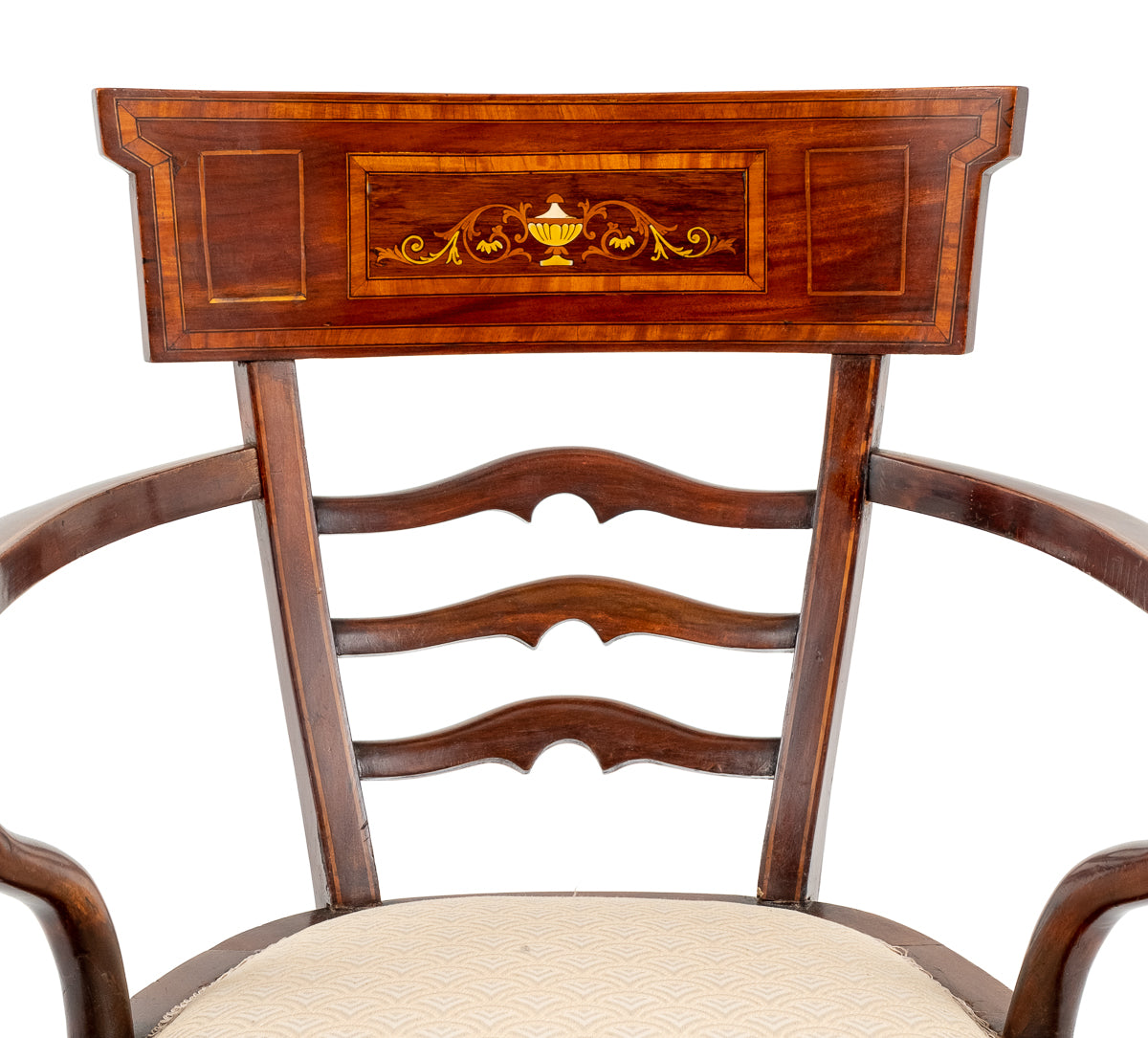 Sheraton Revival Open Arm Chair