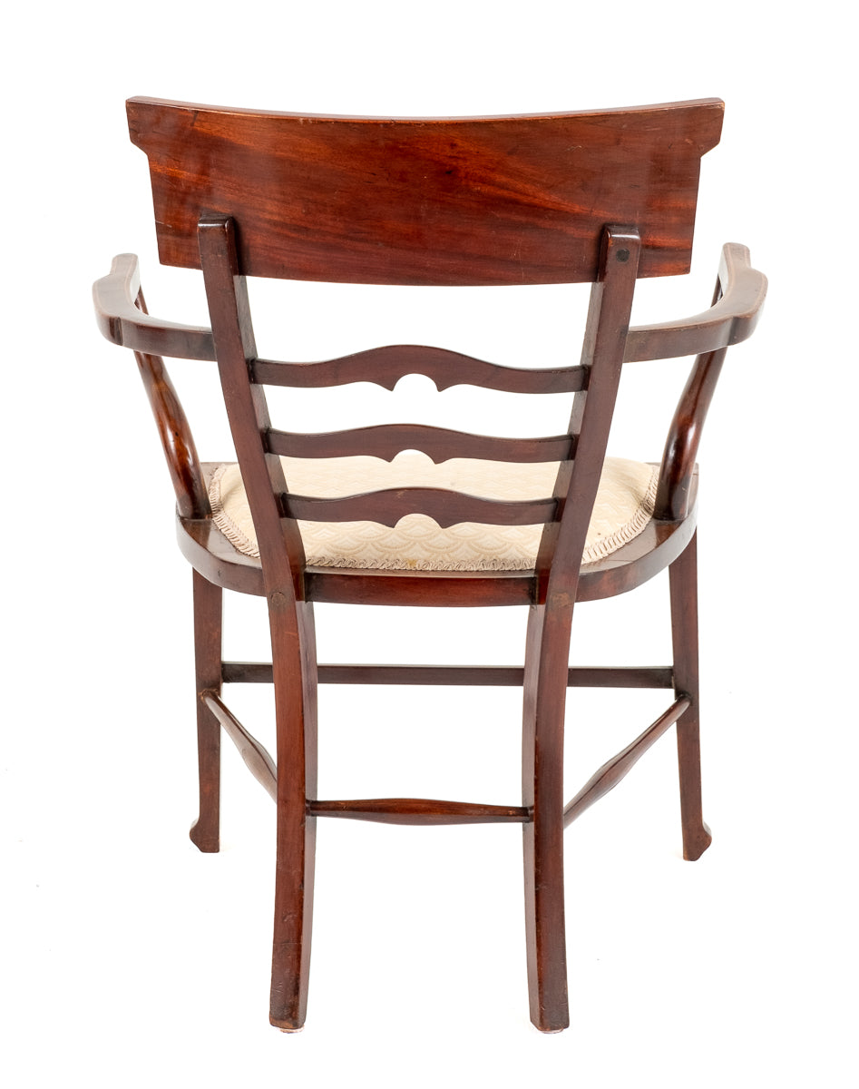 Sheraton Revival Open Arm Chair