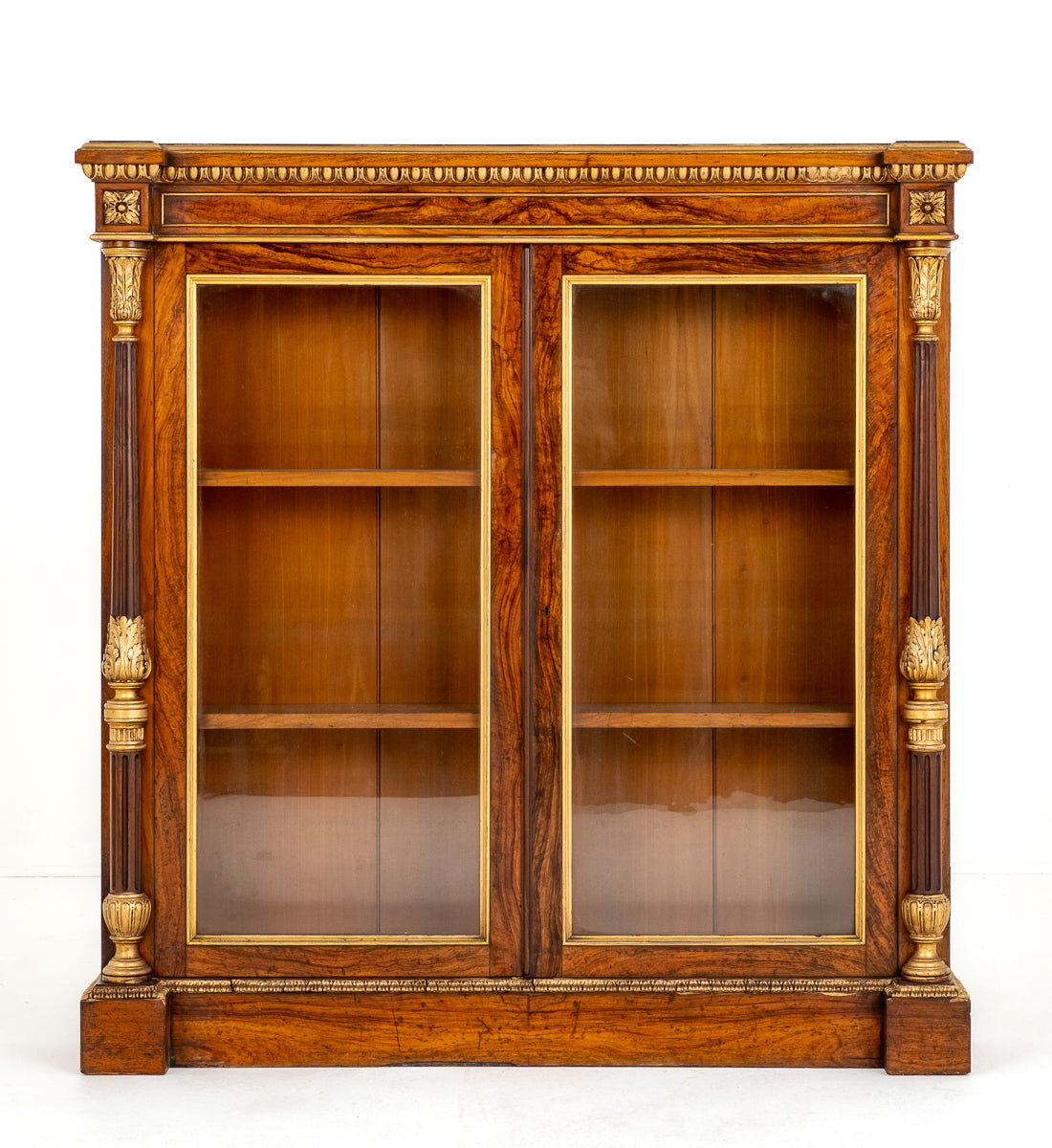 Impressive Olive Wood Victorian Pier Cabinet