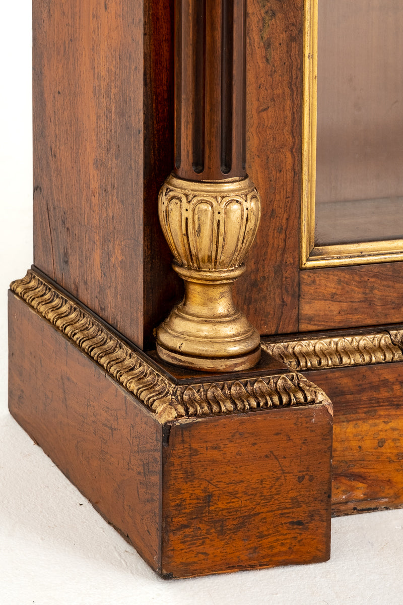 Impressive Olive Wood Victorian Pier Cabinet