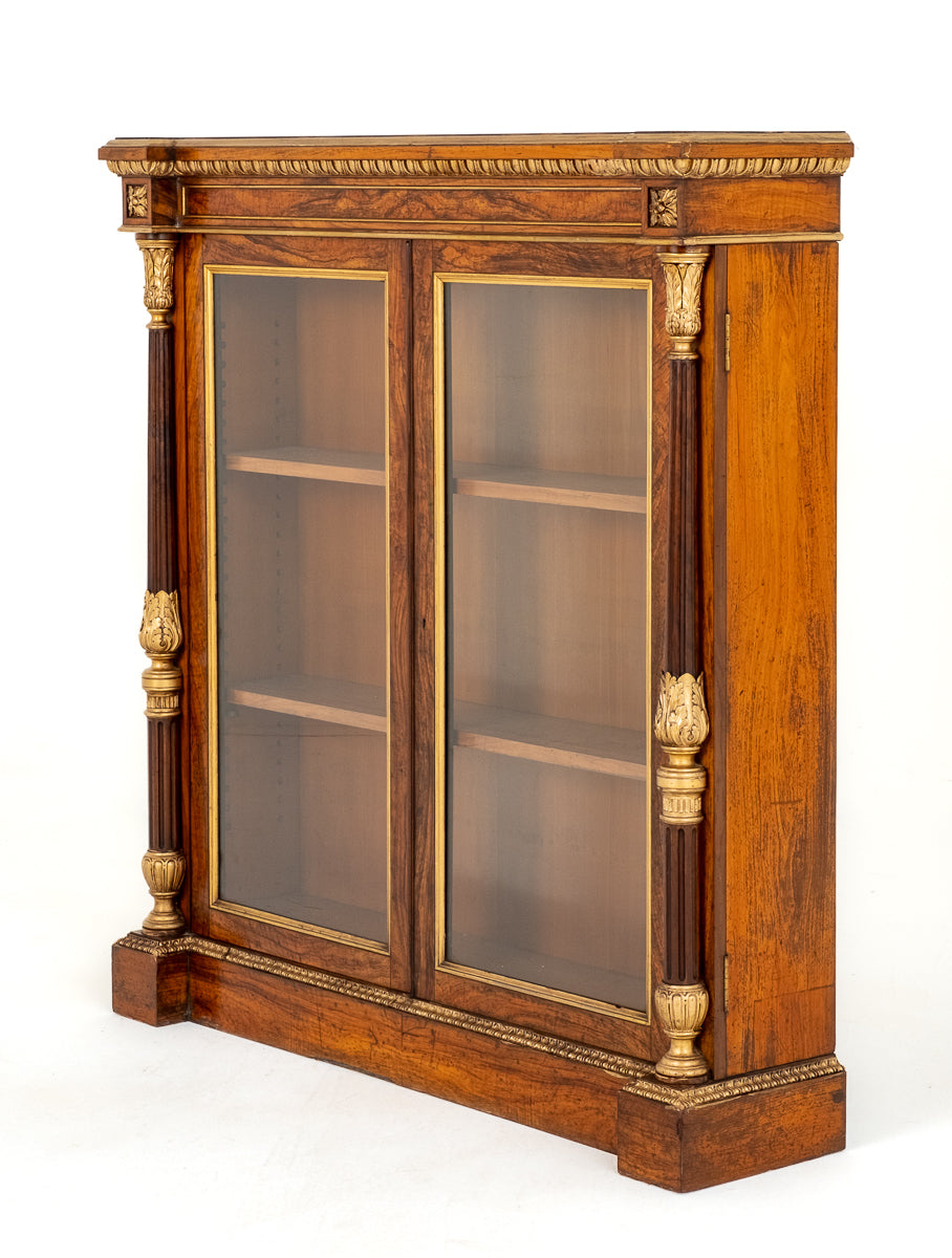 Impressive Olive Wood Victorian Pier Cabinet
