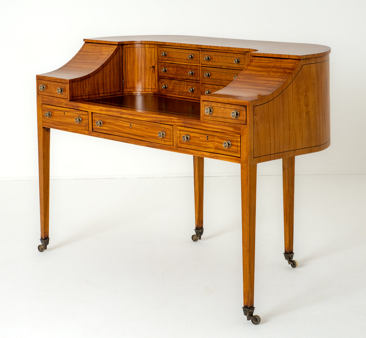 Impressive Satinwood Carlton House Desk