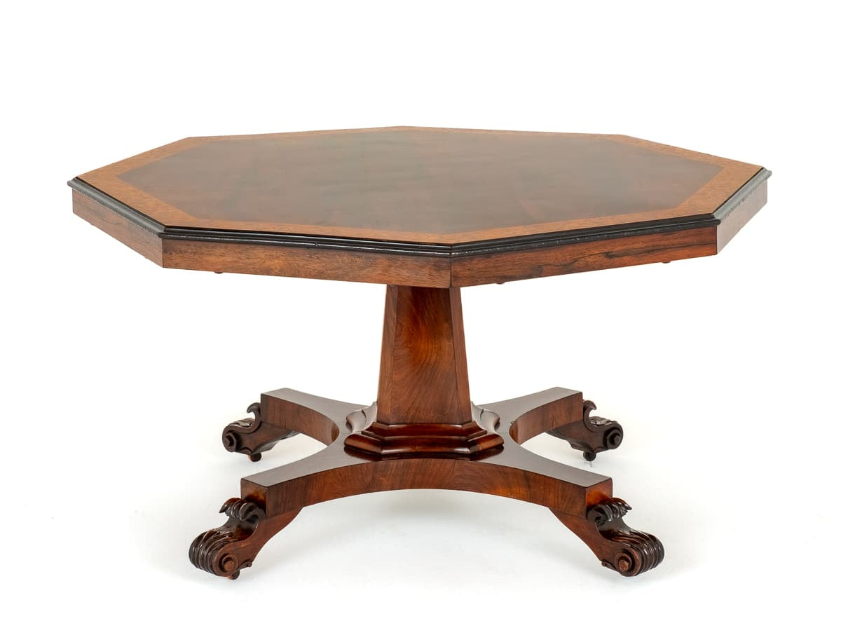 William IV Rosewood Centre Table