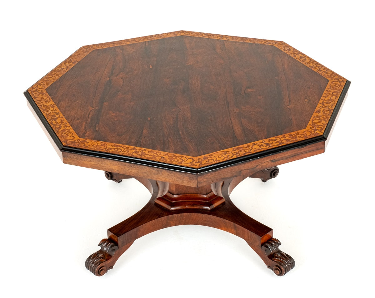 William IV Rosewood Centre Table