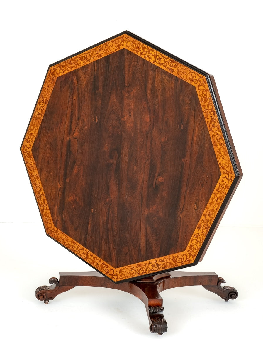 William IV Rosewood Centre Table