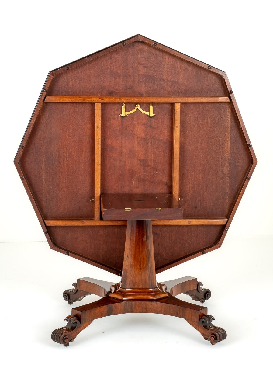 William IV Rosewood Centre Table